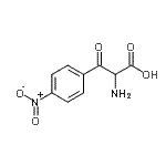 CAS#: 98879-73-3， 4-Nitro-beta-oxophenylalanine