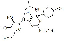 CAS#: 98897-11-1， 2-Azido-N(6)-4-Hydroxyphenylisopropyladenosine