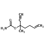 CAS 登录号：98959-70-7， 3-甲基-6-庚烯-1-炔-3-基氨基甲酸酯