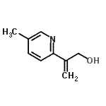 CAS#: 98995-88-1， 2-(5-Methyl-2-pyridinyl)-2-propen-1-ol