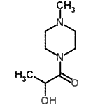 CAS#: 98998-54-0， 2-Hydroxy-1-(4-methyl-1-piperazinyl)-1-propanone