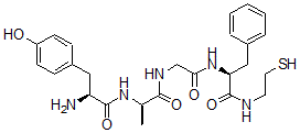 CAS#: 99043-51-3， Ala(2)-Cysteamine(5)-Enkephalin