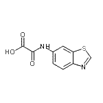 CAS#: 99066-78-1， (1,3-Benzothiazol-6-ylamino)(oxo)acetic acid