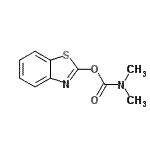 CAS#: 99072-02-3， 1,3-Benzothiazol-2-yl dimethylcarbamate