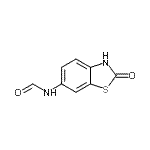 CAS#: 99111-78-1， N-(2-Oxo-2,3-dihydro-1,3-benzothiazol-6-yl)formamide