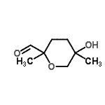 CAS#: 99115-09-0， Tetrahydro-5-Hydroxy-2,5-Dimethyl-Pyran-2-Carboxaldehyde
