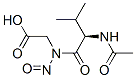 CAS#: 99152-10-0， 2-[[(2R)-2-Acetamido-3-MethylButanoyl]NitrosoAmino]Acetic Acid