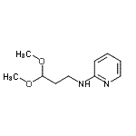 CAS#: 99167-50-7， N-(3,3-Dimethoxypropyl)-2-pyridinamine