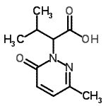 CAS#: 99170-22-6， 3-Methyl-2-(3-methyl-6-oxo-1(6H)-pyridazinyl)butanoic acid
