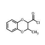 CAS#: 99184-03-9， 2-methyl-2,3-dihydro-1,4-benzodioxine-3-carbonyl chloride