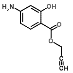 CAS 登录号：99185-02-1， 2-丙炔-1-基4-氨基-2-羟基苯甲酸酯