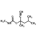 CAS#: 99189-00-1， 3,5-Dimethyl-1-hexyn-3-yl methylcarbamate