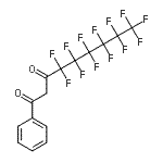 CAS#: 99338-16-6， 4,4,5,5,6,6,7,7,8,8,9,9,9-Tridecafluoro-1-phenyl-1,3-nonanedione