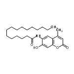 CAS#: 99422-73-8， N-(7-Hydroxy-4-methyl-2-oxo-2H-chromen-6-yl)hexadecanamide