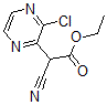 CAS#: 99446-80-7, 2-(3-Chloro-2-pyrazinyl)-2-cyanoacetic acid ethyl ester