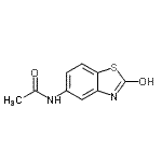 CAS#: 99459-50-4， N-(2-Hydroxy-1,3-benzothiazol-5-yl)acetamide