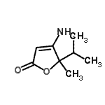 CAS#: 99563-93-6， 4-Amino-5-isopropyl-5-methyl-2(5H)-furanone