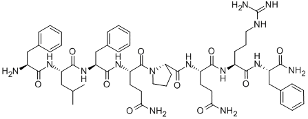 structure of CAS# 99566-27-5, Neuropeptide Ff(Cattle);(2S)-2-[[(2S)-1-[(2S)-5-Amino-2-[[(2S)-2-[[(2S)-2-[(2-Amino-3-Phenyl-Propanoyl)Amino]-4-Methyl-Pentanoyl]Amino]-3-Phenyl-Propanoyl]Amino]-5-Oxo-Pentanoyl]Pyrrolidine-2-Carbonyl]Amino]-N-[(1S)-1-[[2-Amino-2-Oxo-1-(Phenylmethyl)Ethyl]Carbamoyl]-4-Guanidino-Butyl]Pentanediamide;(2S)-2-[[[(2S)-1-[(2S)-5-Amino-2-[[(2S)-2-[[(2S)-2-[(2-Amino-1-Oxo-3-Phenylpropyl)Amino]-4-Methyl-1-Oxopentyl]Amino]-1-Oxo-3-Phenylpropyl]Amino]-1,5-Dioxopentyl]-2-Pyrrolidinyl]-Oxomethyl]Amino]-N-[(1S)-1-[[[2-Amino-2-Oxo-1-(Phenylmethyl)Ethyl]Amino]-Oxomethyl]-4-Guanidinobutyl]Pentanediamide;(2S)-2-[[(2S)-1-[(2S)-5-Amino-2-[[(2S)-2-[[(2S)-2-[(2-Amino-3-Phenyl-Propanoyl)Amino]-4-Methyl-Pentanoyl]Amino]-3-Phenyl-Propanoyl]Amino]-5-Keto-Pentanoyl]Pyrrolidine-2-Carbonyl]Amino]-N-[(1S)-1-[[2-Amino-1-(Benzyl)-2-Keto-Ethyl]Carbamoyl]-4-Guanidino-Butyl]Glutaramide