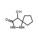 CAS#: 99669-69-9， 4-Hydroxy-1,2-diazaspiro[4.4]nonan-3-one