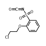 CAS#: 99722-82-4， 2-(2-Chloroethoxy)benzenesulfonyl isocyanate