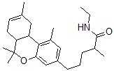 CAS 登录号:99760-99-3, N-乙基-17-甲基-delta(8)-四氢大麻酚-18-酸酰胺