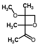 CAS#: 99797-07-6， 3,5-Anhydro-1-deoxy-3-methyl-4-C-methyl-4-O-methylpent-2-ulose