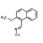 CAS#: 99806-91-4， (E)-N-Hydroxy-1-(2-methoxy-1-naphthyl)methanimine