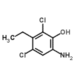 CAS#: 99817-37-5， 6-Amino-2,4-dichloro-3-ethylphenol