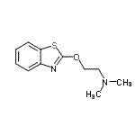 CAS#: 99840-80-9， 2-(1,3-Benzothiazol-2-yloxy)-N,N-dimethylethanamine