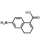 CAS#: 99842-84-9， 6-Amino-3,4-dihydro-1-naphthalenecarboxylic acid