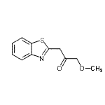 CAS#: 99842-94-1， 1-(1,3-Benzothiazol-2-yl)-3-methoxyacetone