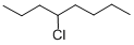 structure of CAS# 999-07-5, 4-Chlorooctane;Octane, 4-Chloro-