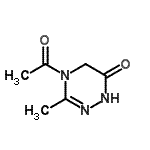 CAS#: 99979-62-1， 4-Acetyl-3-methyl-4,5-dihydro-1,2,4-triazin-6(1H)-one