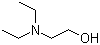 二乙氨基乙醇分子结构 (CAS 100-37-8)