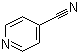 4-氰基吡啶分子结构 (CAS 100-48-1)
