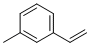 3-Methylstyrene molecular structure (CAS 100-80-1)
