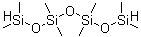 structure of CAS# 1000-05-1, 1,1,3,3,5,5,7,7-Octamethyltetrasiloxane;Octamethyltetrasiloxane