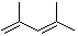 结构式 CAS# 1000-86-8, 2,4-二甲基-1,3-戊二烯