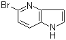 5-Bromo-1H-pyrrolo[3,2-b]pyridine molecular structure (CAS 1000341-51-4)