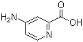 结构式 CAS# 100047-36-7, 4-氨基吡啶-2-甲酸