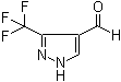 3-(Trifluoromethyl)-1H-pyrazole-4-carboxaldehyde molecular structure (CAS 1001020-14-9)