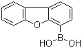 二苯并呋喃-4-硼酸分子结构 (CAS 100124-06-9)