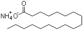 硬脂酸铵分子结构 (CAS 1002-89-7)