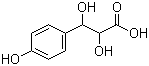 结构式 CAS# 100201-57-8, 2,3-二羟基-3-(4-羟基苯基)丙酸