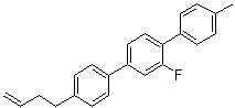 4''-(3-丁烯-1-基)-2'-氟-4-甲基-1,1':4',1''-三联苯分子结构 (CAS 1002127-87-8)