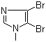 4,5-Dibromo-1-methylimidazole molecular structure (CAS 1003-50-5)