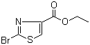 structure of CAS# 100367-77-9, Ethyl 2-bromothiazole-4-carboxylate;2-Bromothiazole-4-carboxylic acid ethyl ester
