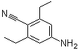 结构式 CAS# 1003708-27-7, 4-氨基-2,6-二乙基苯甲腈