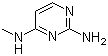 2-Amino-4-(methylamino)pyrimidine molecular structure (CAS 1004-18-8)