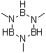 1,3,5-三甲基环硼氮烷分子结构 (CAS 1004-35-9)